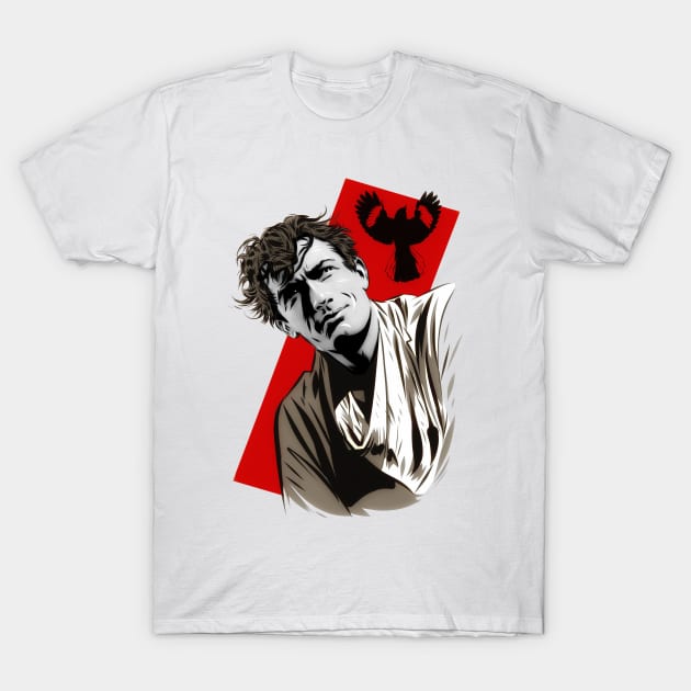 Gregory Peck - An illustration by Paul Cemmick T-Shirt by PLAYDIGITAL2020